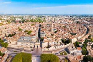 Montpellier vue du ciel