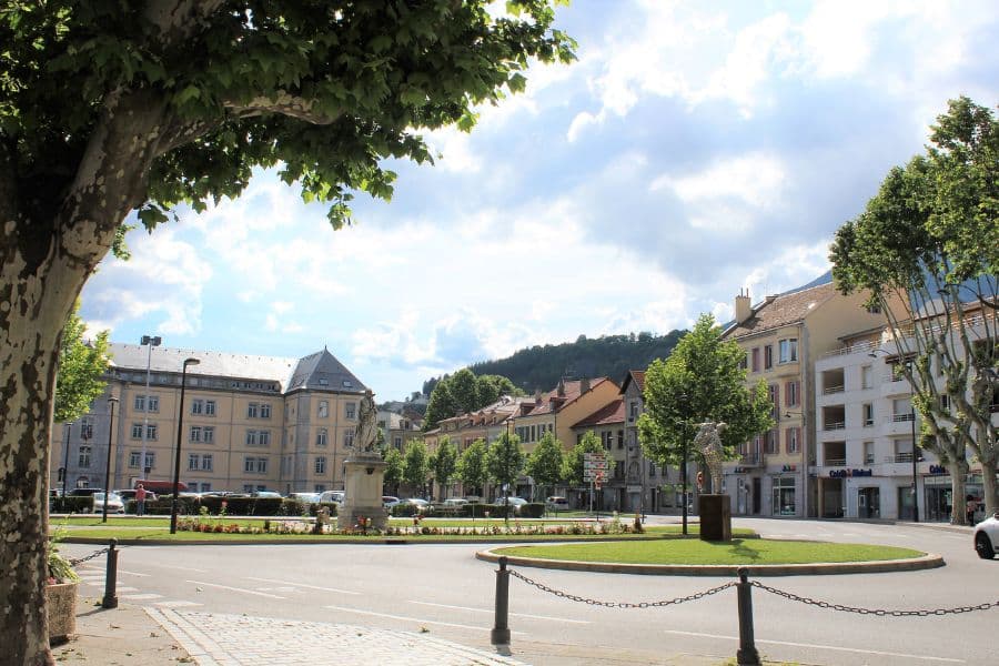 GAP dans les Hautes-Alpes -Paysage urbain