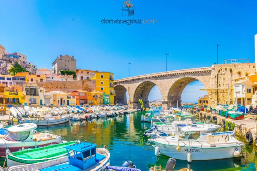 Marseille dans les Bouches-du-Rhône