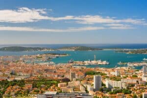 Vue de Toulon - déménager à Toulon